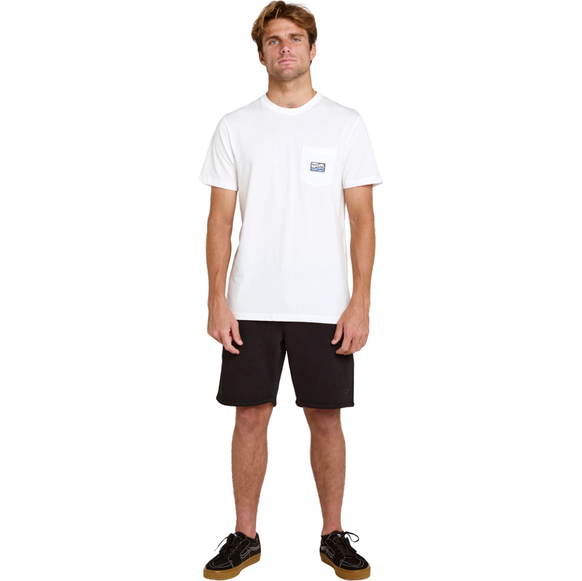 2026 Rip Curl M&auml;nner Streamline Pocket Badge Tee 0YOMTE - Bone